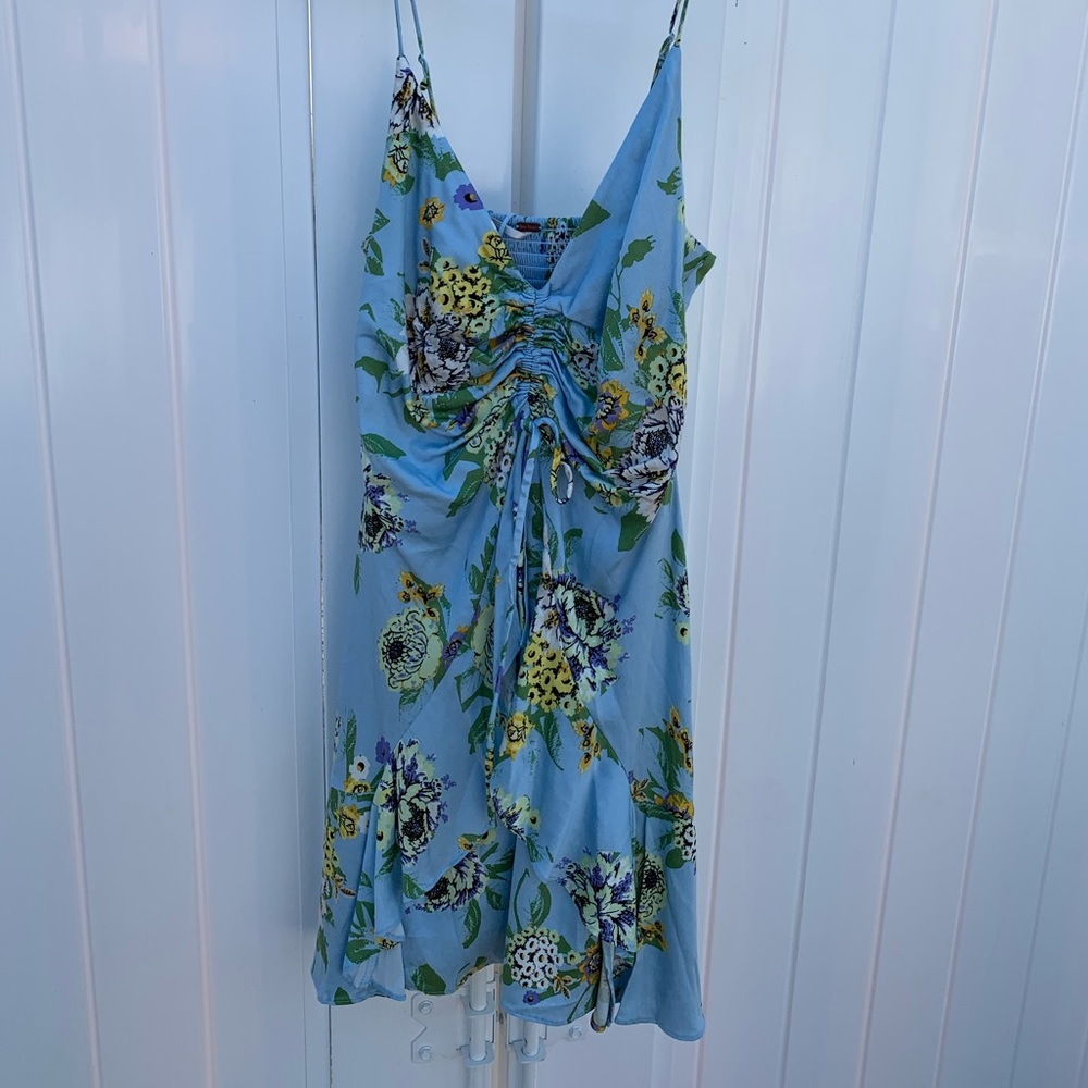 Free People Floral Mini Dress